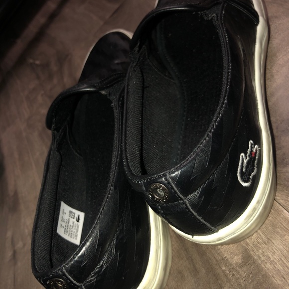 Lacoste Women Leather Slip-on Sneakers - Picture 4 of 6